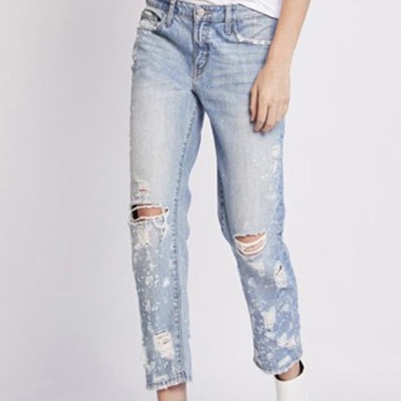 flying monkey distressed boyfriend jeans